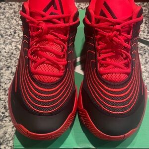 Nike Vibrant Red and Black Athletic Shoes Size 14 runs narrow